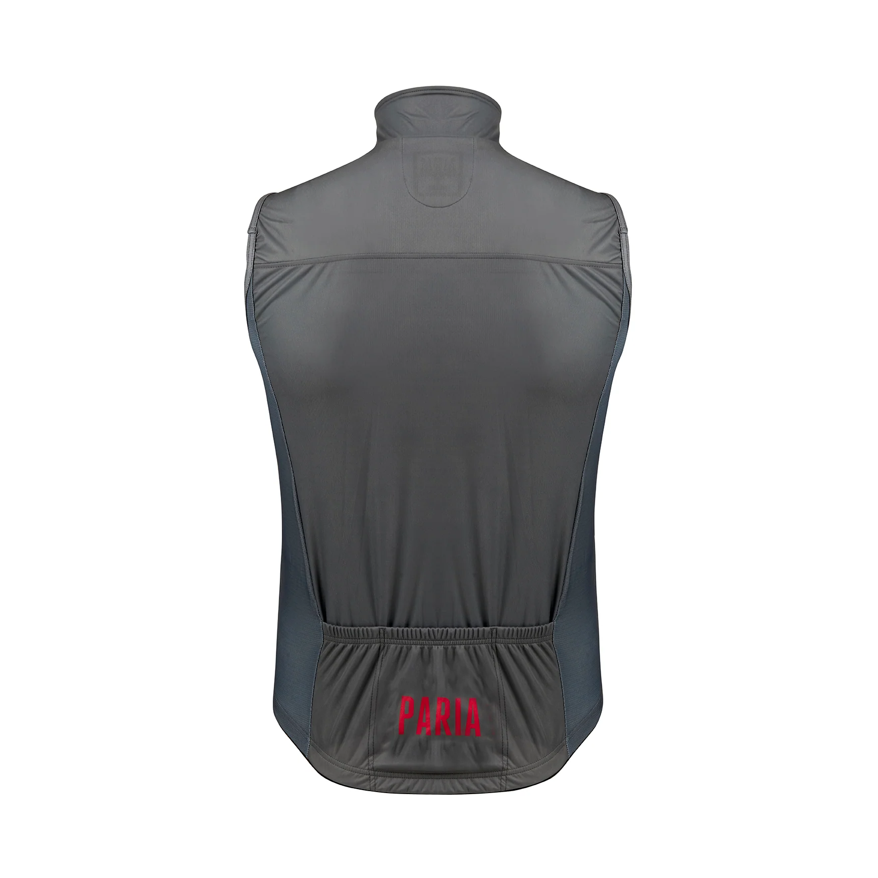 Anthracite Grey Cycling Gilet - Image 2