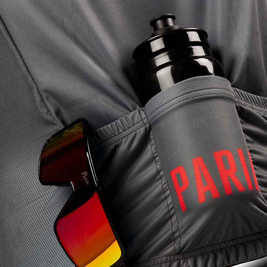 Anthracite Grey Cycling Gilet - Image 7