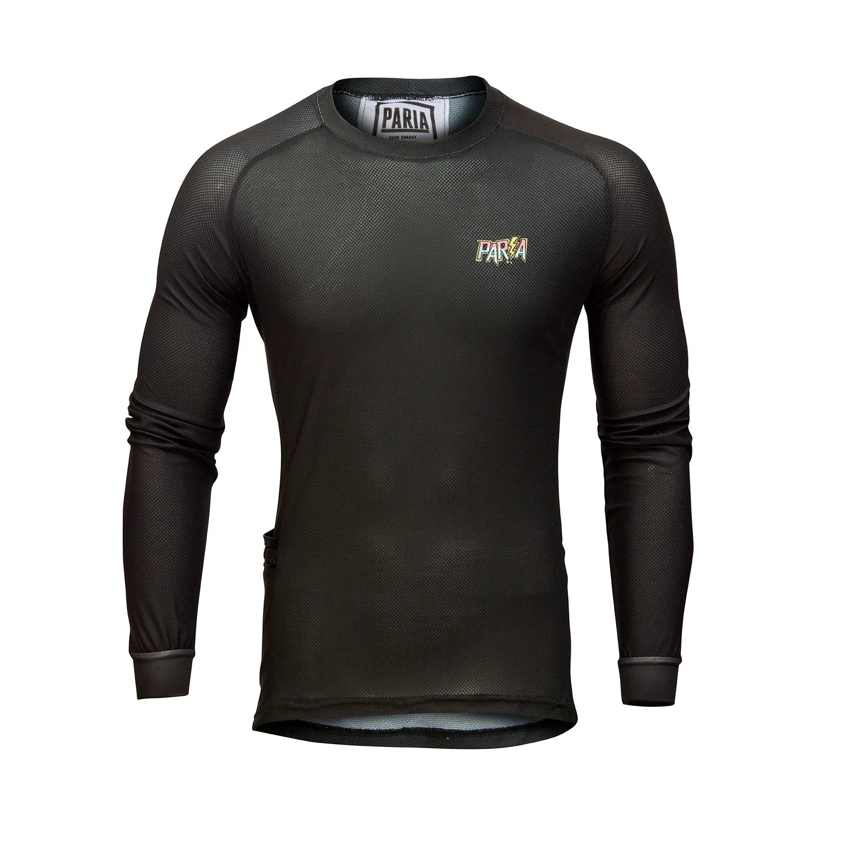 Bad At Sports Carbon Long Sleeve Gravel T-shirt - Image 6