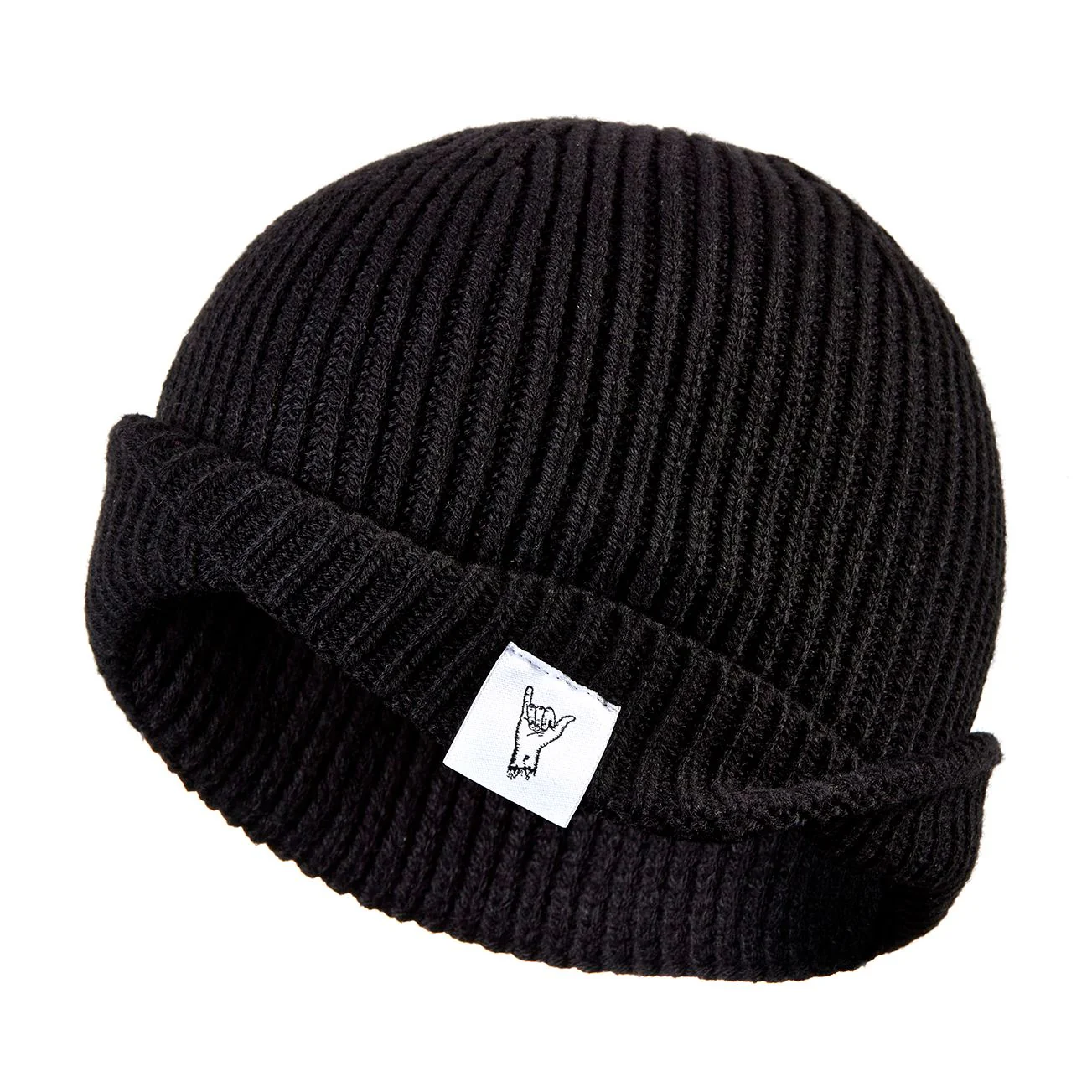 Black Trawler Beanie - Image 3
