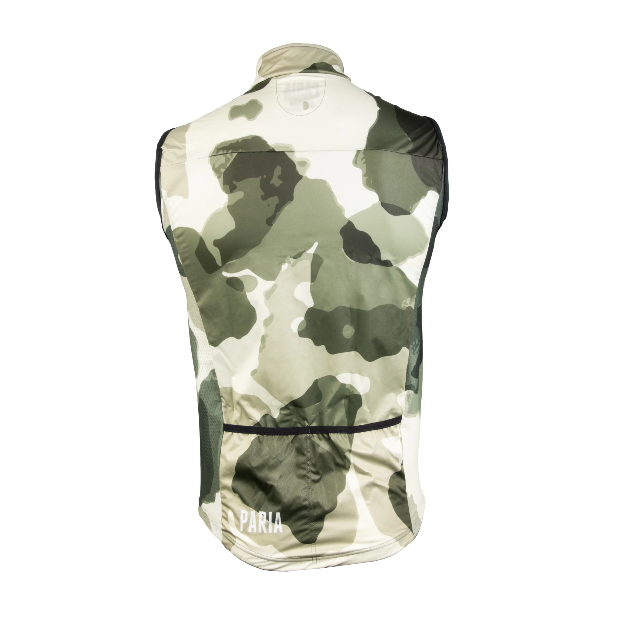 Lamb Camo Print Cycling Gilet - Image 2
