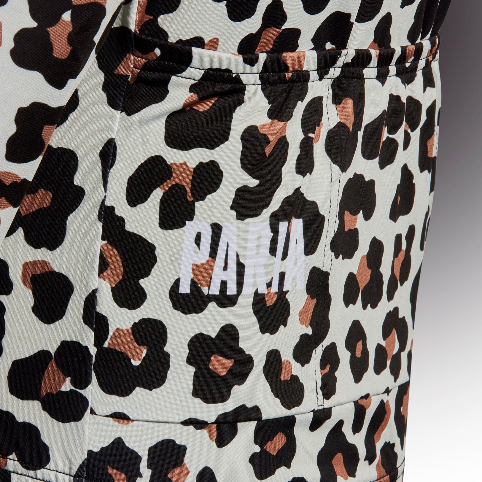 Leopard Print Short Sleeve Womens Cycling Jersey - Image 3