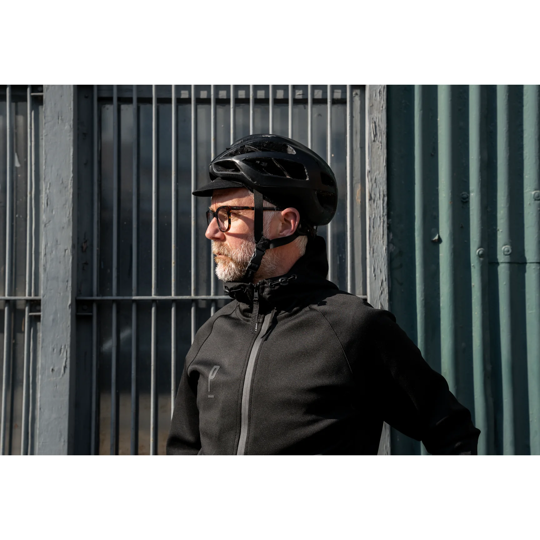 Black Gravel Technical Cycling Hoodie - Image 8