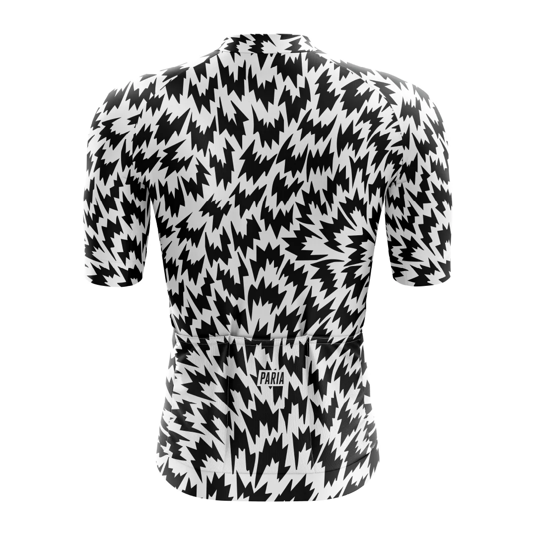 FlashBlack Aero Short Sleeve Cycling Jersey - Image 2