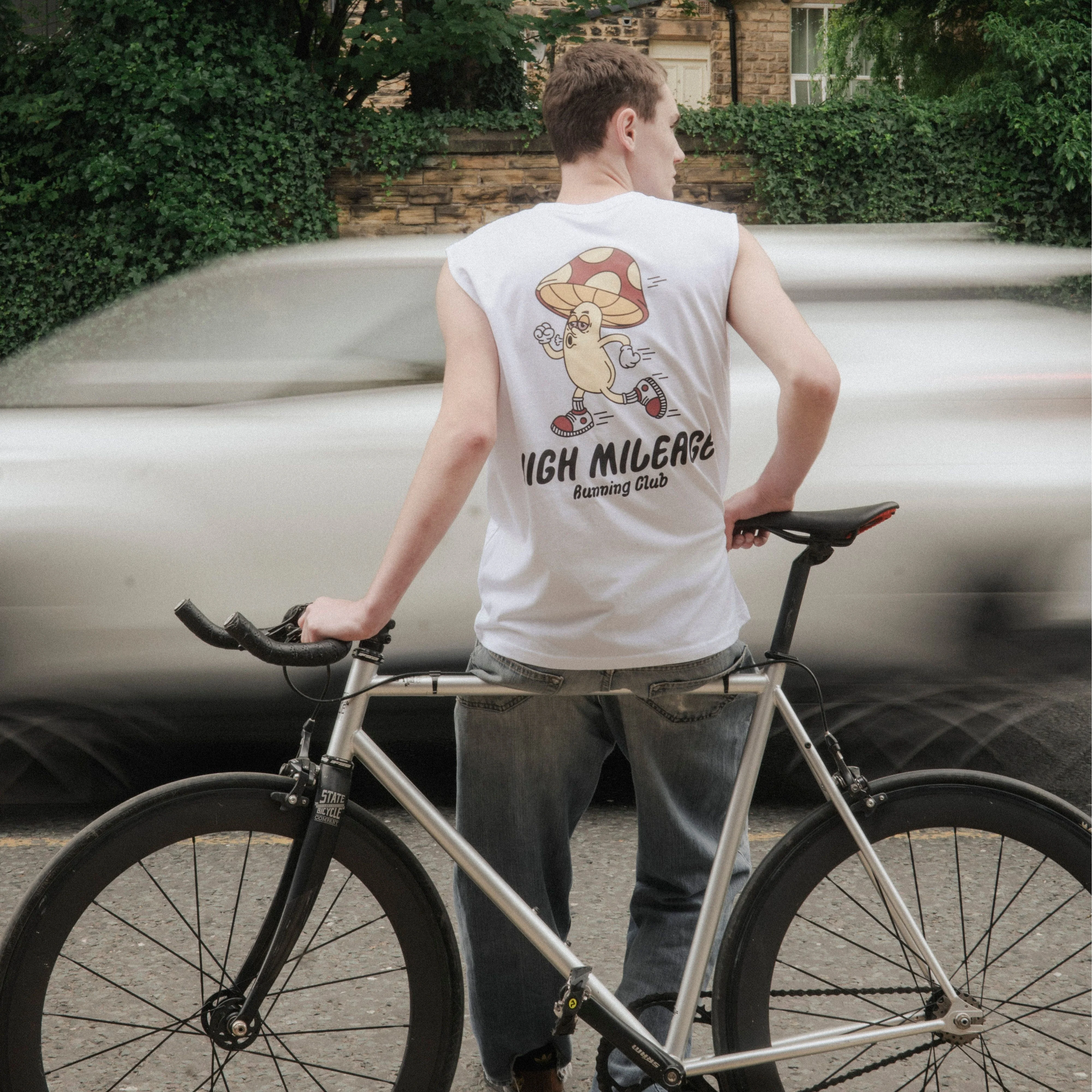 High Mileage Sleeveless T-Shirt - Image 3