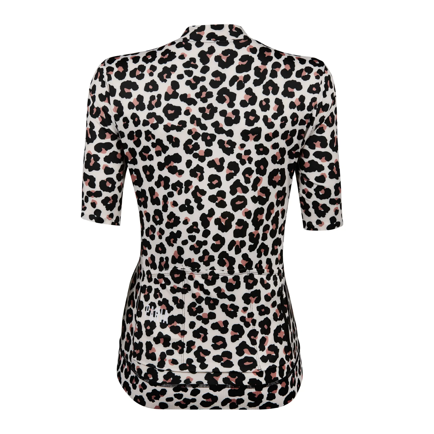 Leopard Print Short Sleeve Women's Jersey - Image 2