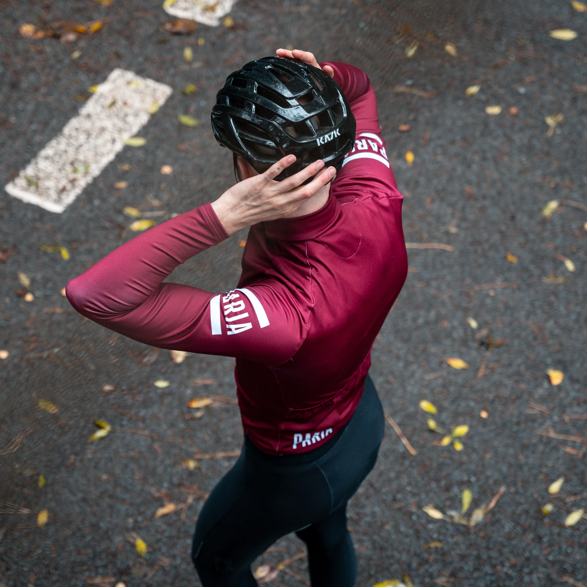 Deep Red ls Winter Jersey | hoban - Image 9