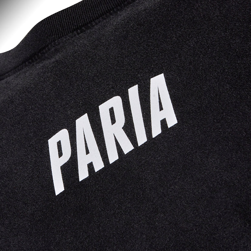 PARIA Raw Tee Stone Washed Black - Image 3