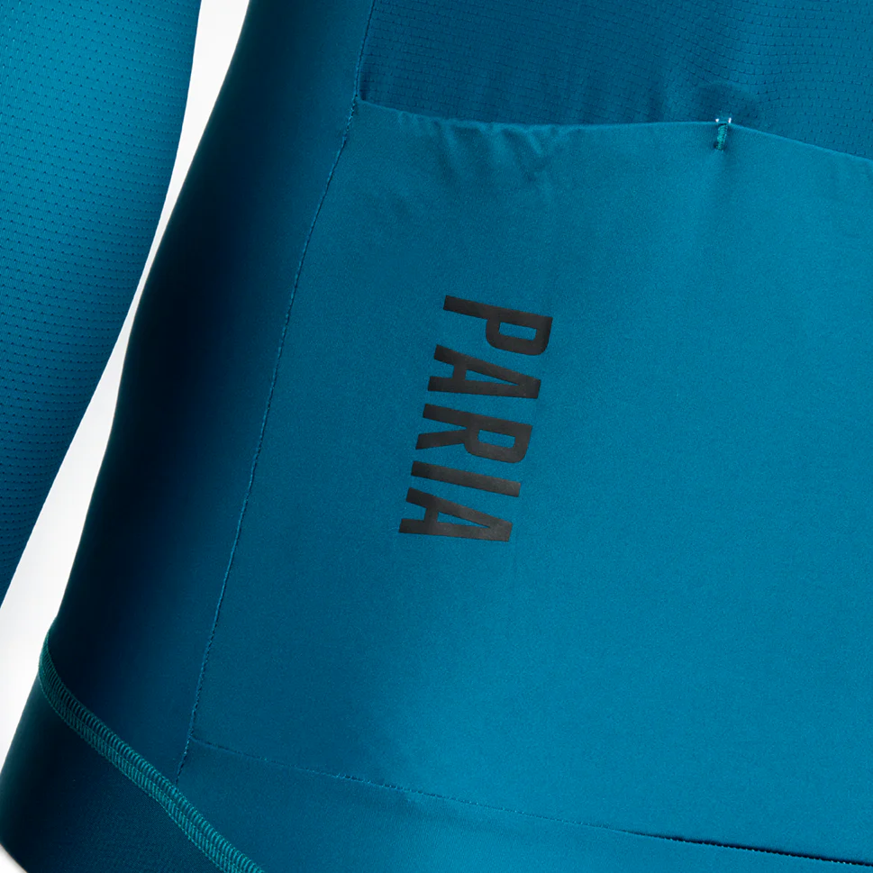 Lyons Blue Long Sleeve Cycling Jersey – Aero Performance - Image 5
