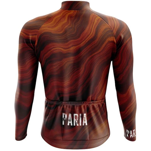 Sand Rock Long Sleeve Cycling Jersey - Image 2