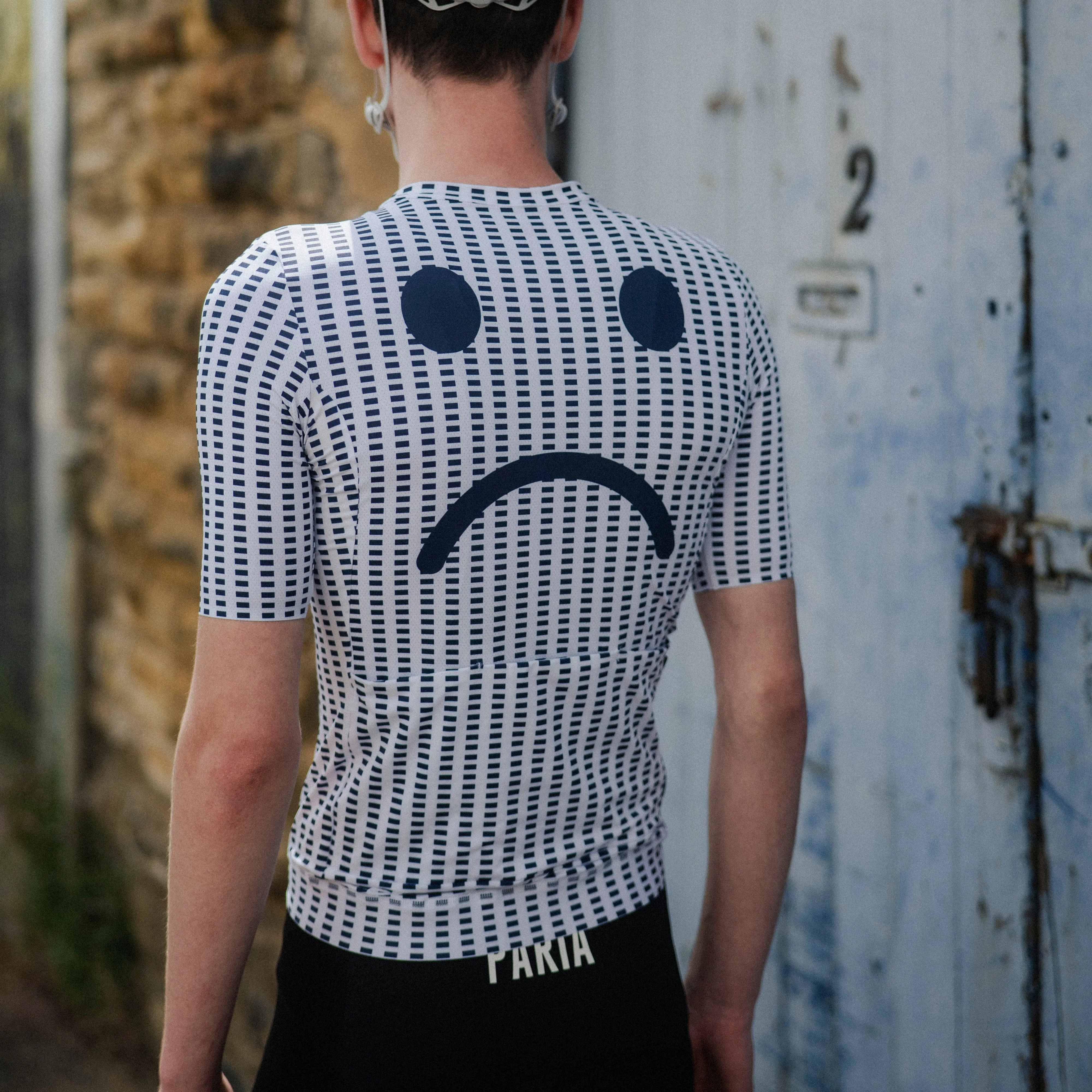 Smiley Sad Aero Short Sleeve Cycling Jersey - Image 4