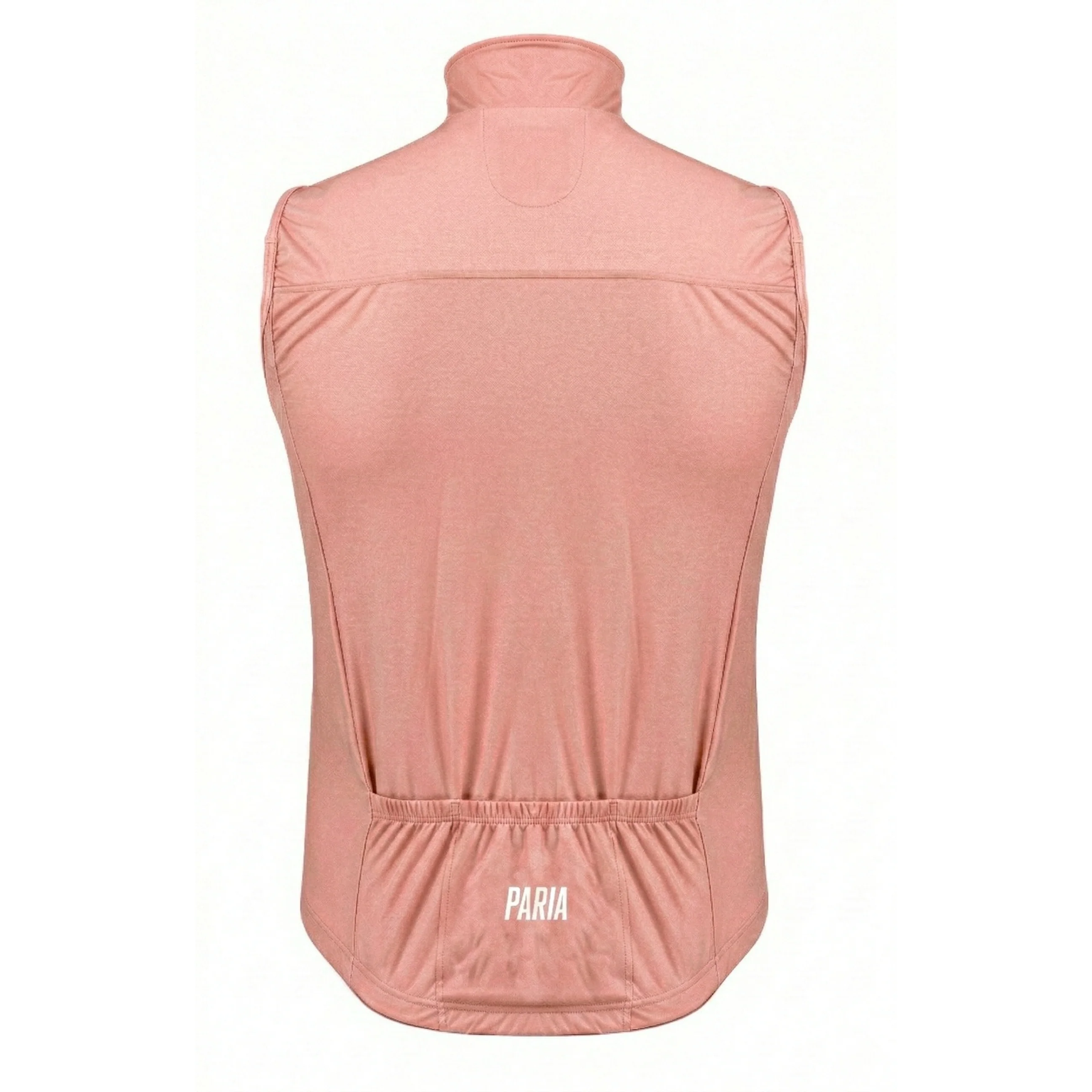 Women's Light Pink Cycling Gilet - Image 2