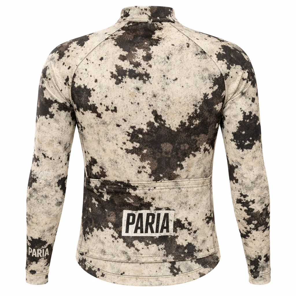 Women's Long Sleeve Cycling Jersey | Cow Print Cycling Apparel - Image 2